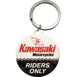 Porte-clefs Kawasaki "Riders Only"
