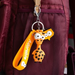 Porte-clés girafe