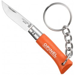 Porte-clés couteau Opinel n°2 orange