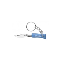 Porte-clés couteau Opinel n°2 bleu azur