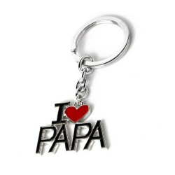 Porte clef I love Papa