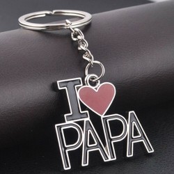 Porte clé I love Papa