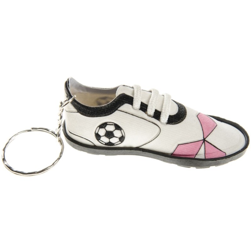 Sportigo® Chaussure de Football avec Balle Porte-clés dans la couleur  argent/Cadeau Joueur de Football : : Sports et Loisirs